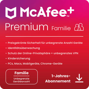 McAfee+ Premium Family Security