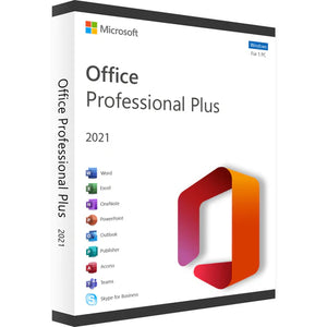 Microsoft Office 2021 Professional Plus 32/64Bit ESD 24/7 Versand per E-Mail